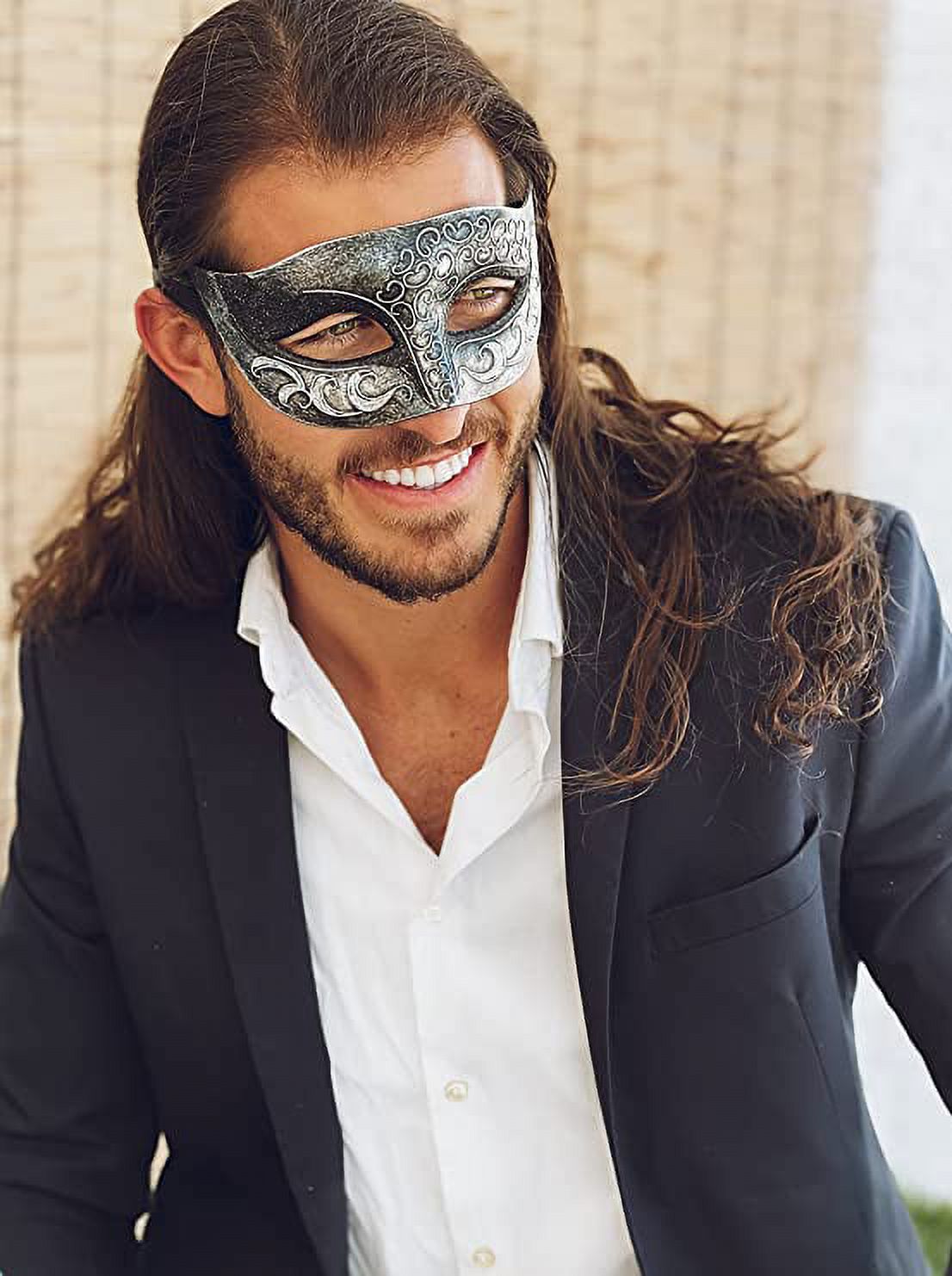 Luxury Mask – Antique Look Venetian Party Mask for Men & Women